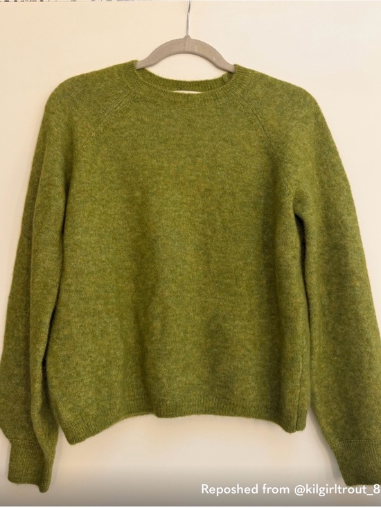 Sezane Sweaters - Sézane Louisa Sweater in Arizona Green - M